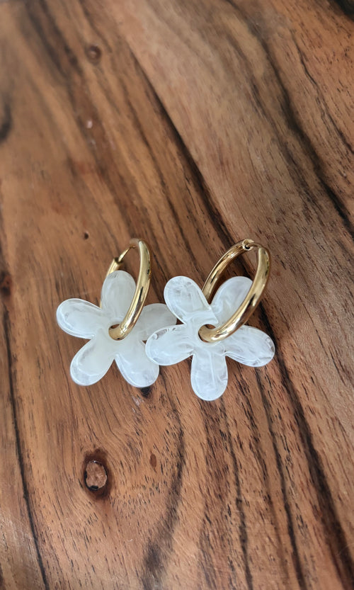 Boucle d’oreille FLEURS