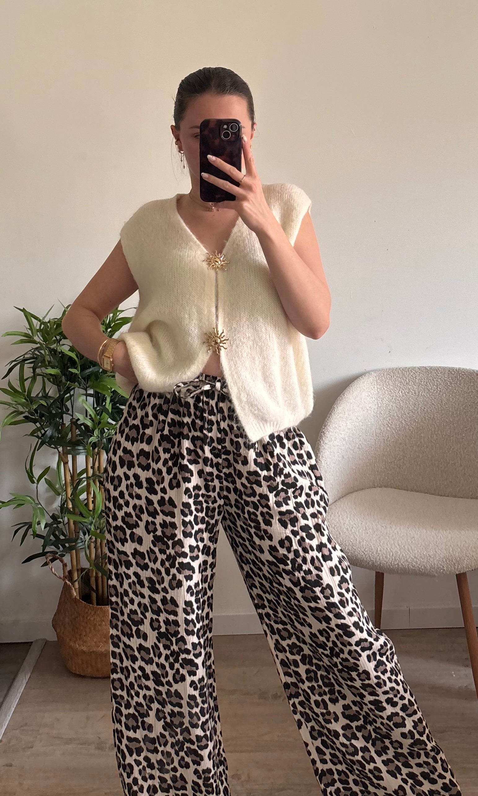 Pantalon LÉOPARD