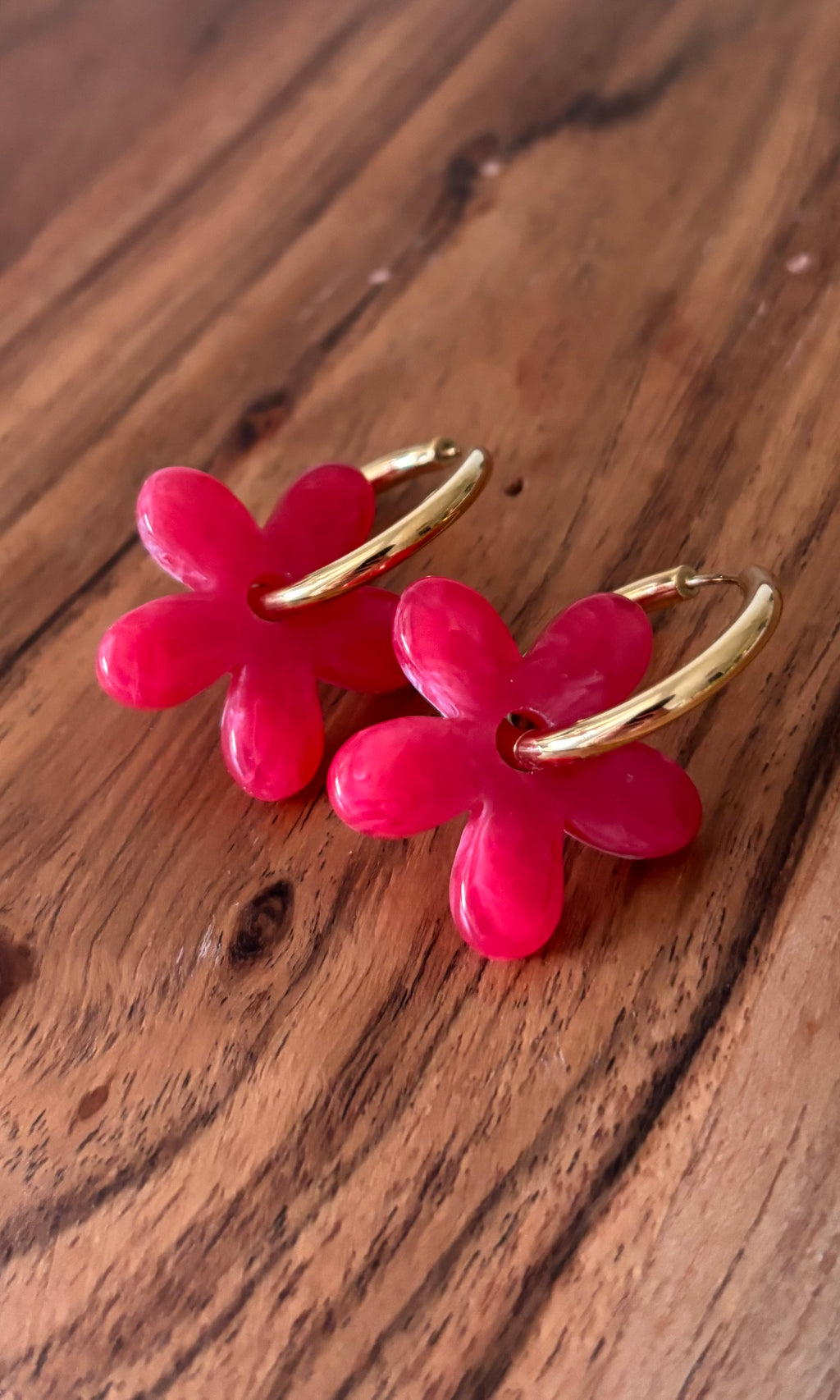 Boucles d’oreilles FLEURS