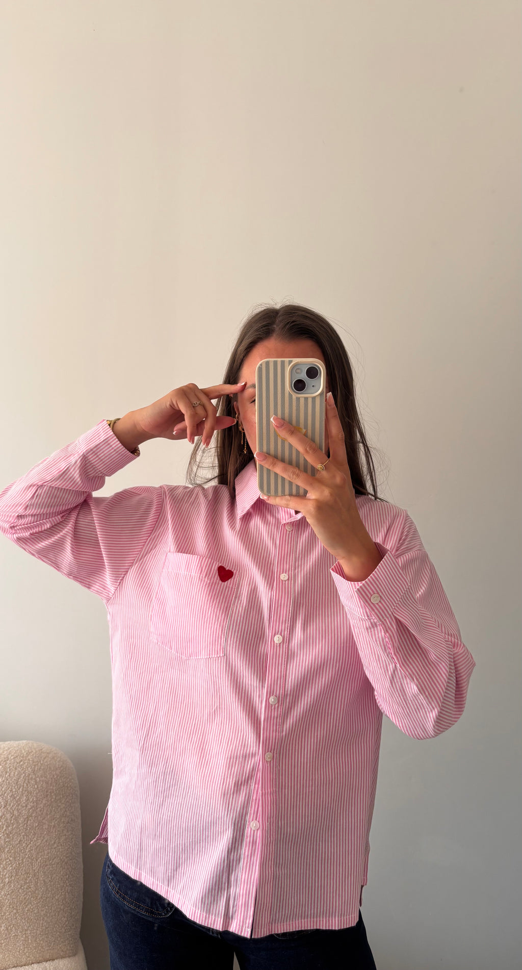 Chemise Matchy Cœur