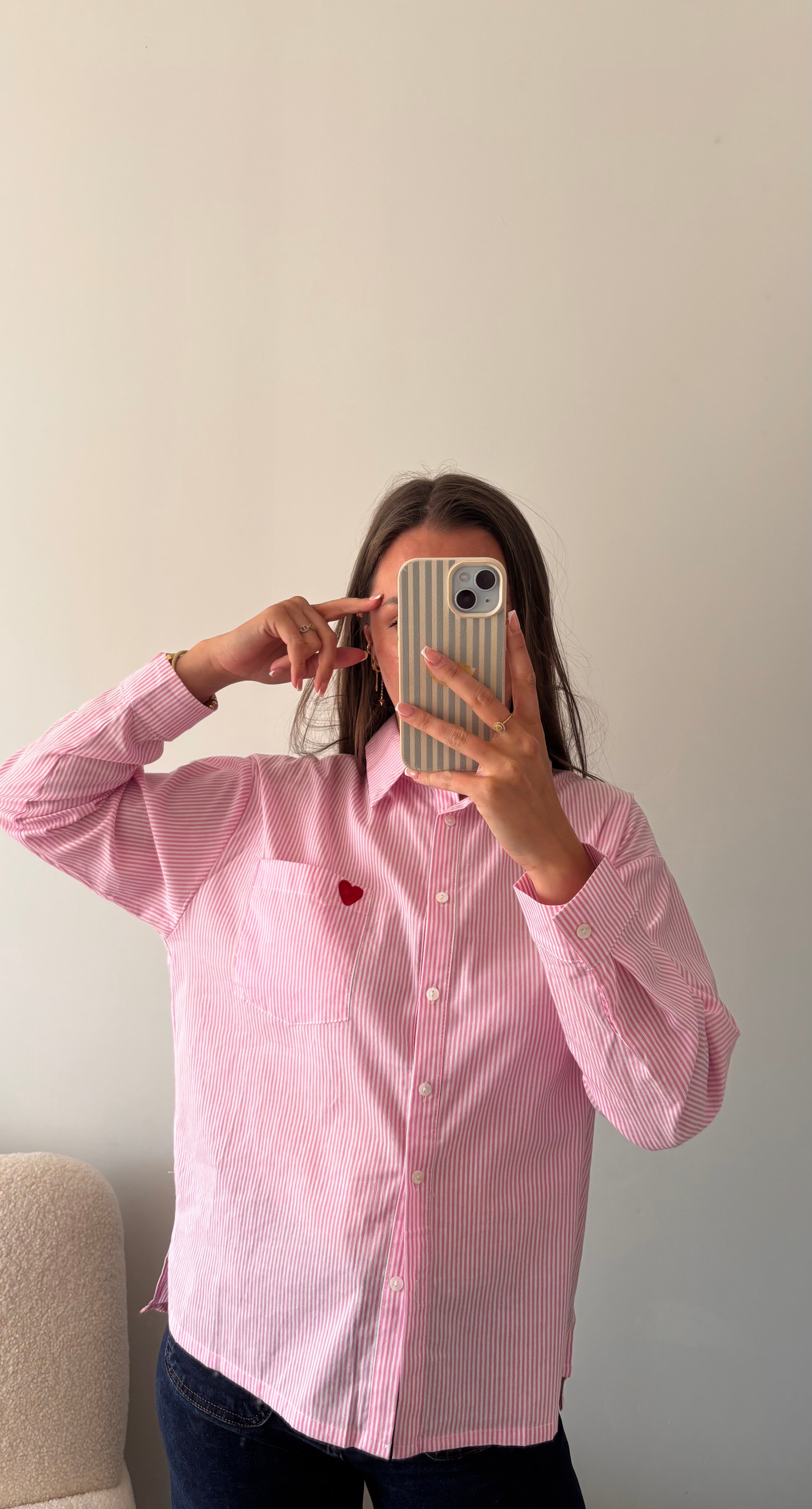 Chemise Matchy Cœur