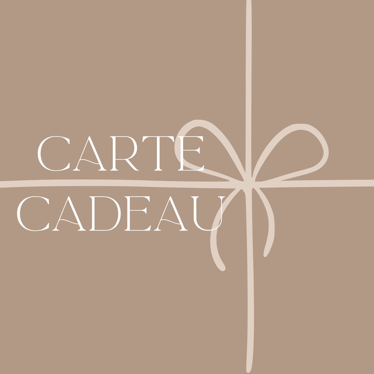 Carte cadeau